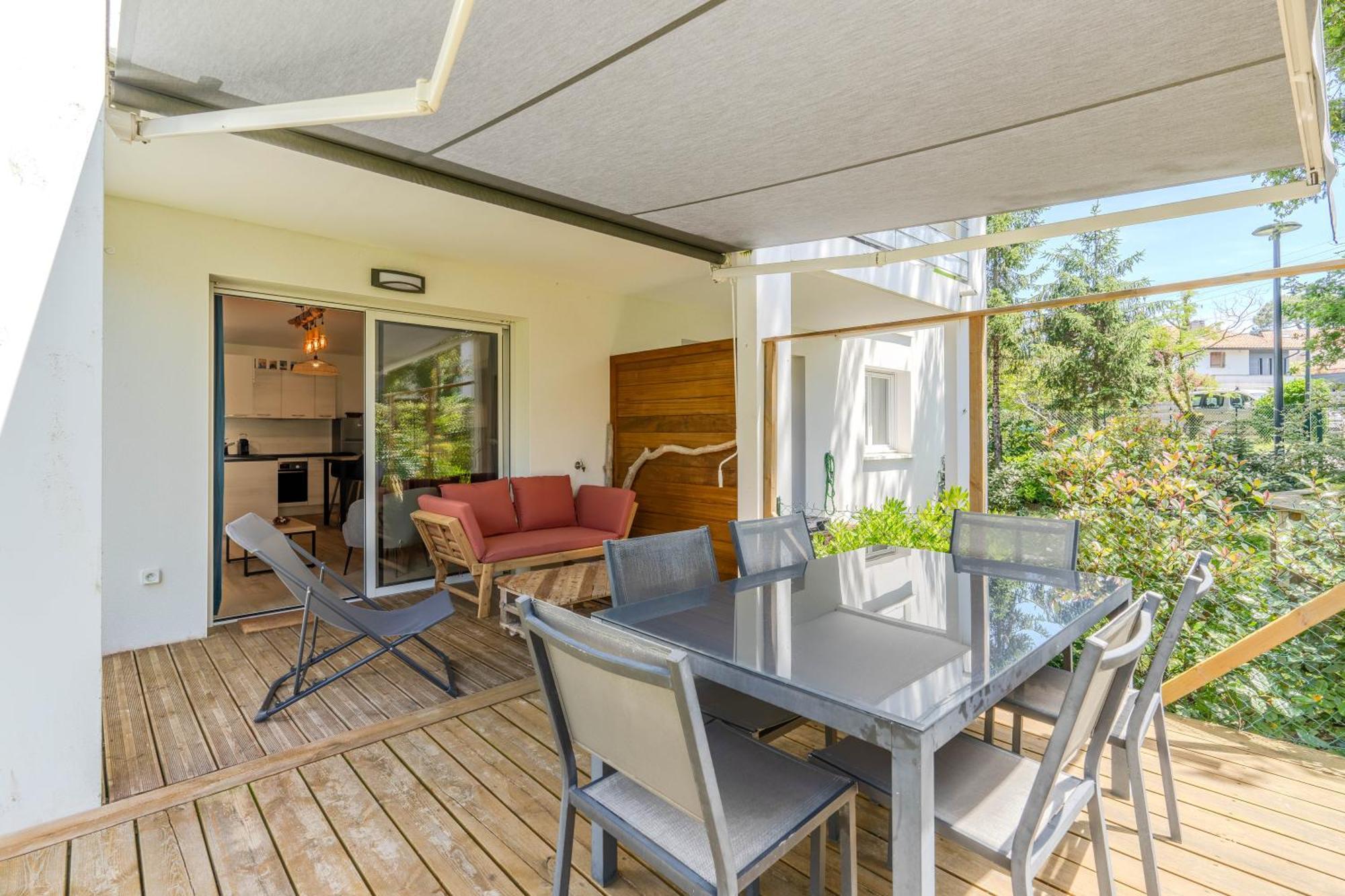 Atlantic Selection - Le Duna - Ambiance Zen Avec Terrasse & Parking Capbreton Eksteriør bilde